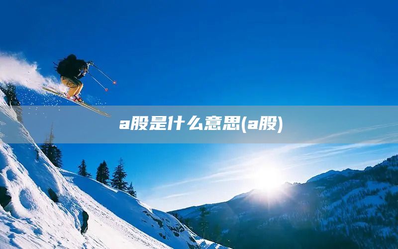 a股是什么意思(a股)(圖1) a股是什么意思(a股)(圖1)